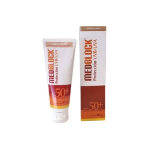 MedBlock Protector Solar Con Color SPF 50+ 80 gr