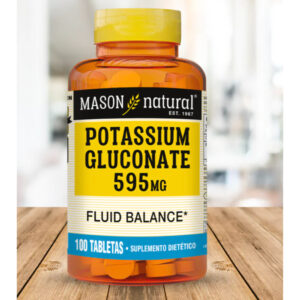 MASON natural Gluconato de Potasio 595mg