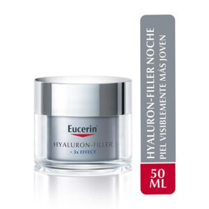 Eucerin Hyaluron-Filler 3x Effect Crema Facial de Noche Antiarrugas 50ml