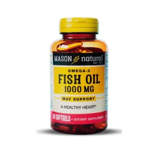 MASON natural Omega 3 Aceite de Pescado 1000mg 60 unidades