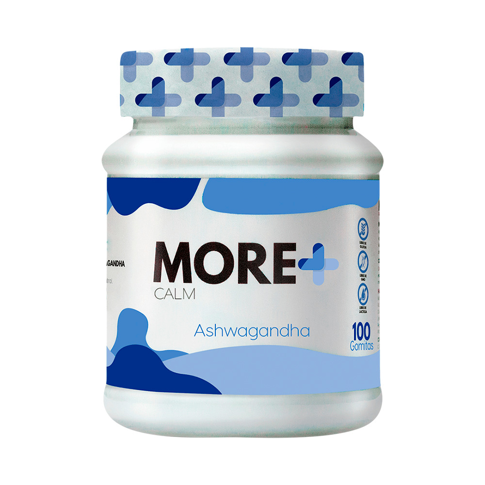 MORE+ CALM ASHWAGANDHA 100 unidades