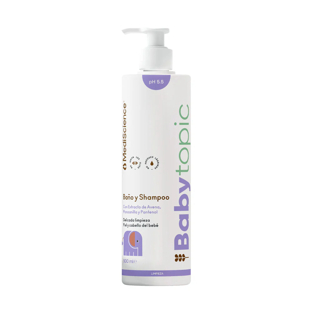Babytopic Pediatrics pH 5.5 Baño y Shampoo 500ml