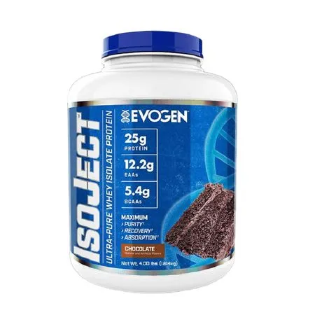 ISOJECT Evogen Proteína Aislada Chocolate 1.8kg