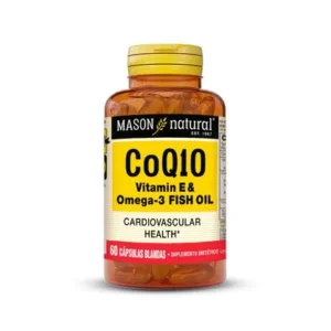 MASON natural CoQ10 (Vitamina E & Omega 3 Fish Oil) 60 tabletas