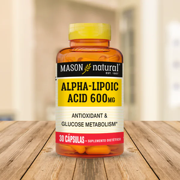 MASON natural Ácido Alfa Lipoico 600 mg (30 CAP)